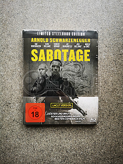 SABOTAGE Steelbook™ + DREK flie na SteelBook™