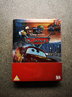 Auta 3D + 2D Steelbook™ + DREK flie na SteelBook™