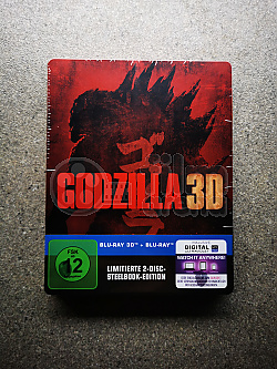 GODZILLA (2014) 3D + 2D Steelbook™ + DREK flie na SteelBook™