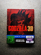 GODZILLA (2014) 3D + 2D Steelbook™ + DREK flie na SteelBook™ (Blu-ray 3D + Blu-ray)