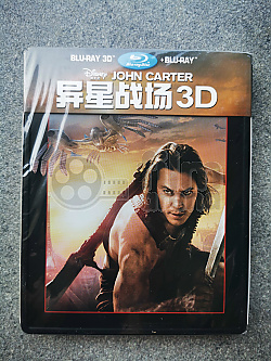 JOHN CARTER: Mezi dvma svty  3D + 2D Steelbook™ Limitovan edice + DREK flie na SteelBook™