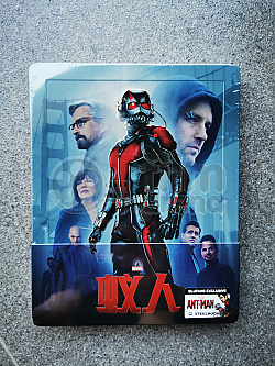 ANT-MAN 3D + 2D Steelbook™ Limitovan sbratelsk edice - slovan + DREK flie na SteelBook™