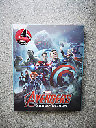 AVENGERS 2: The Age of Ultron 3D + 2D Steelbook™ Limitovan sbratelsk edice - slovan + DREK flie na SteelBook™ (Blu-ray 3D + Blu-ray)