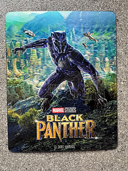 BLACK PANTHER - Lentikulrn 3D magnet