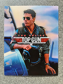 TOP GUN - Lentikulrn 3D samolepka